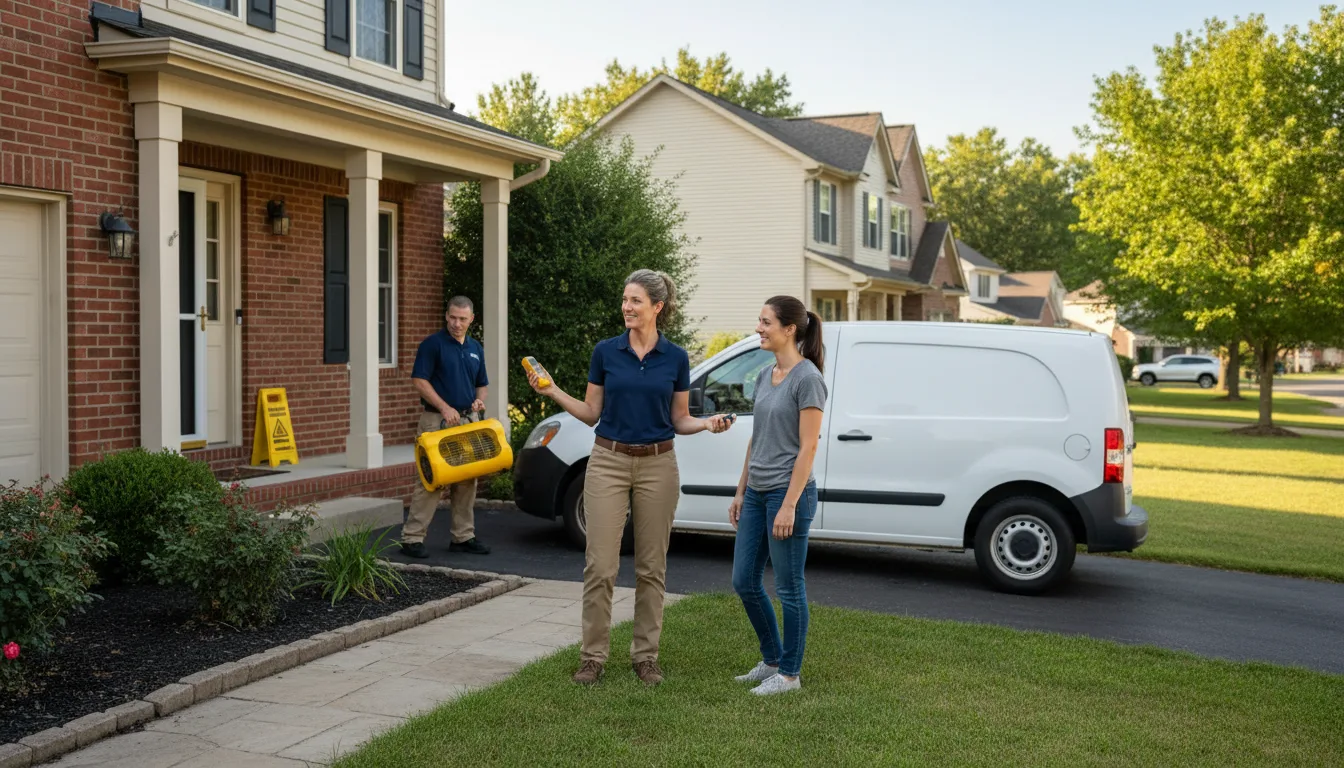 Water restoration image for Dehumidification And Cleanup Services in Carroll, IA